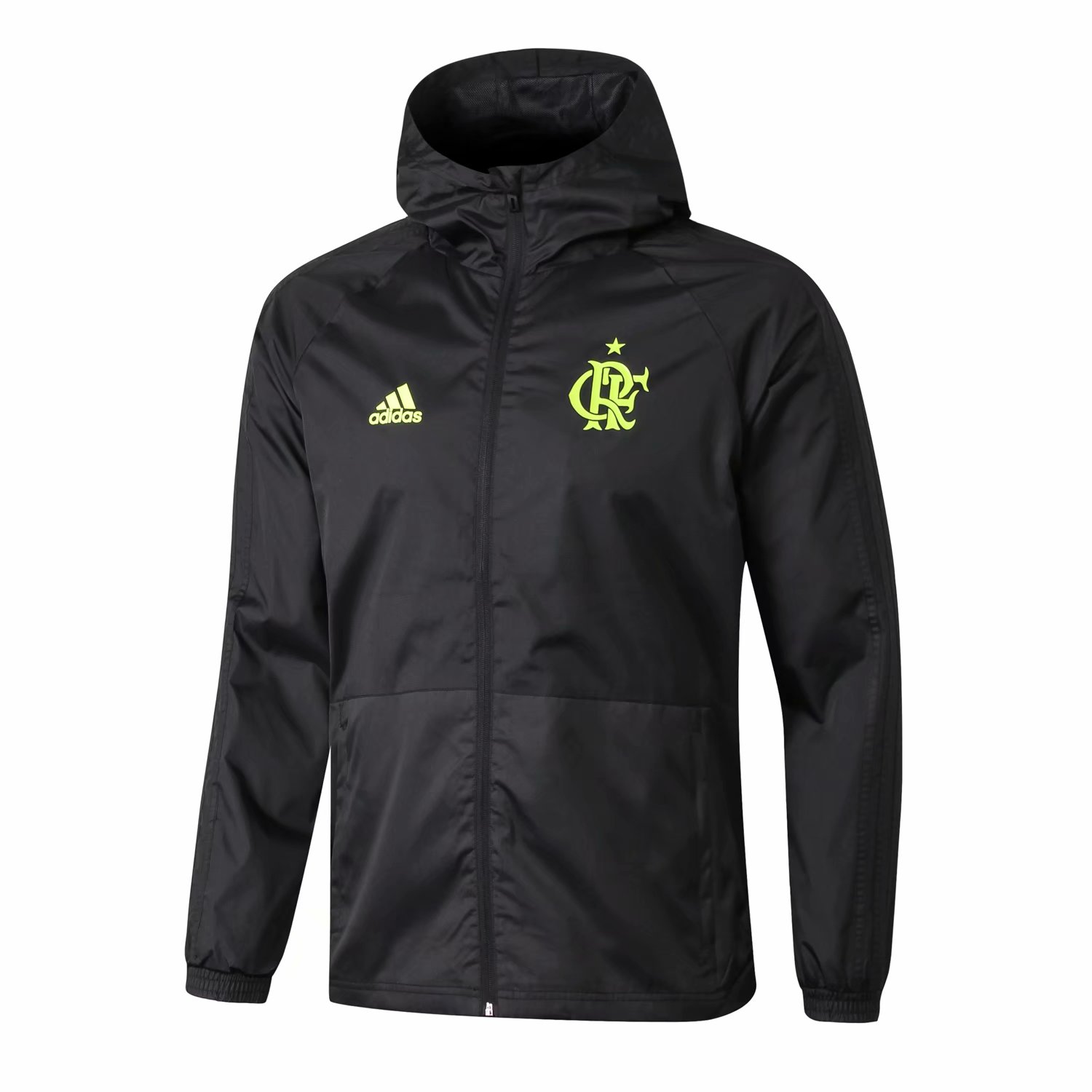 2019 Flamengo Black Windbreaker
