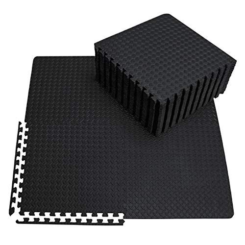 innhom Gym Flooring Gym Mats Exercise Mat for Floor Workout Mat Foam Floor Tiles for Home Gym