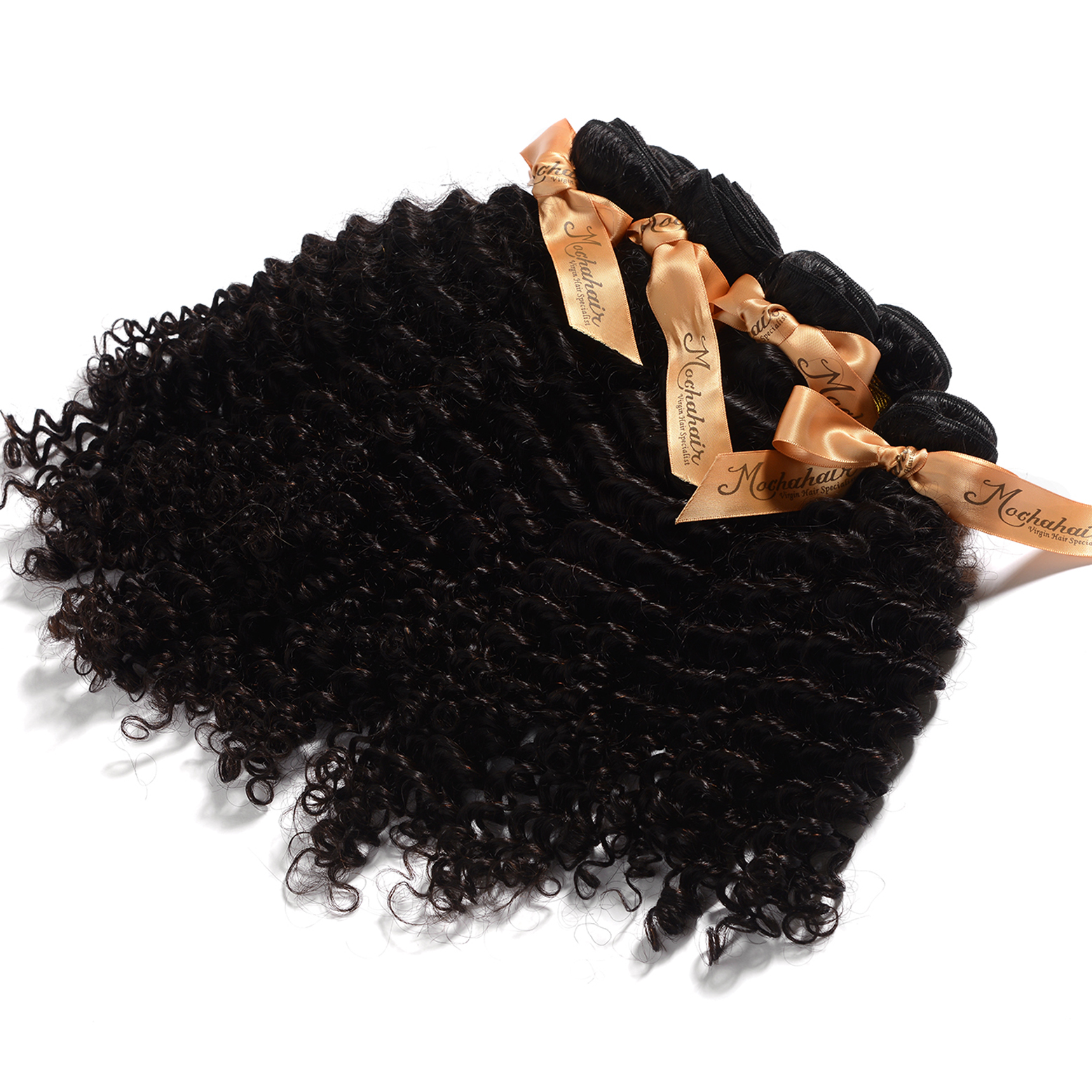 8A Mocha Hair:Mocha Virgin Brazilian Hair Extension ,Deep Wave ,12 -28 ,Mix Size 3pcs/lot ,Mocha Hai