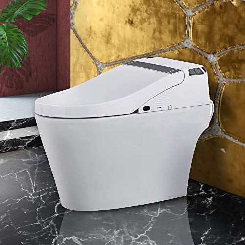 Elongated One Piece Smart Toilet & Bidet