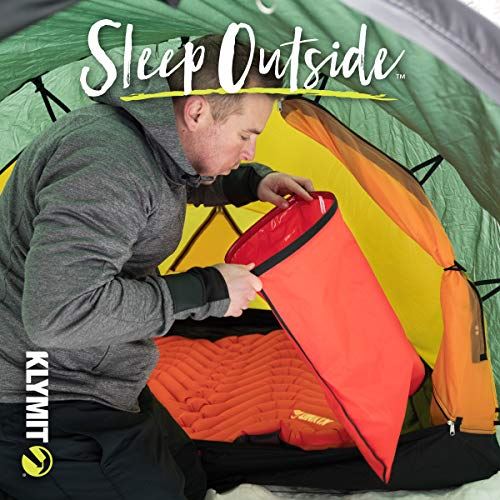 KLYMIT Double V Sleeping Pad, 2 Person, Double Wide (47 inches), Lightweight