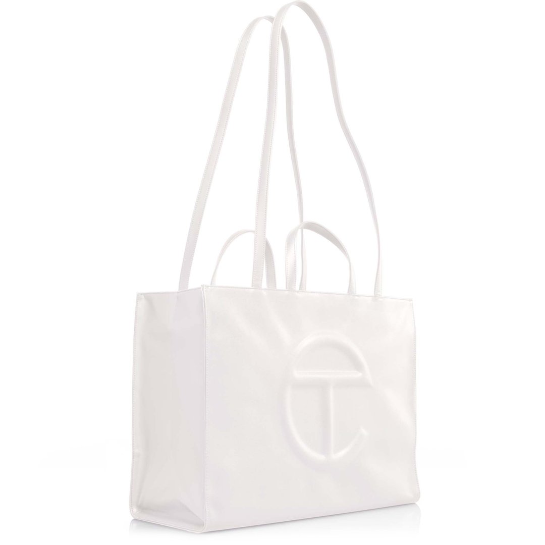 Large White Shopping Bag