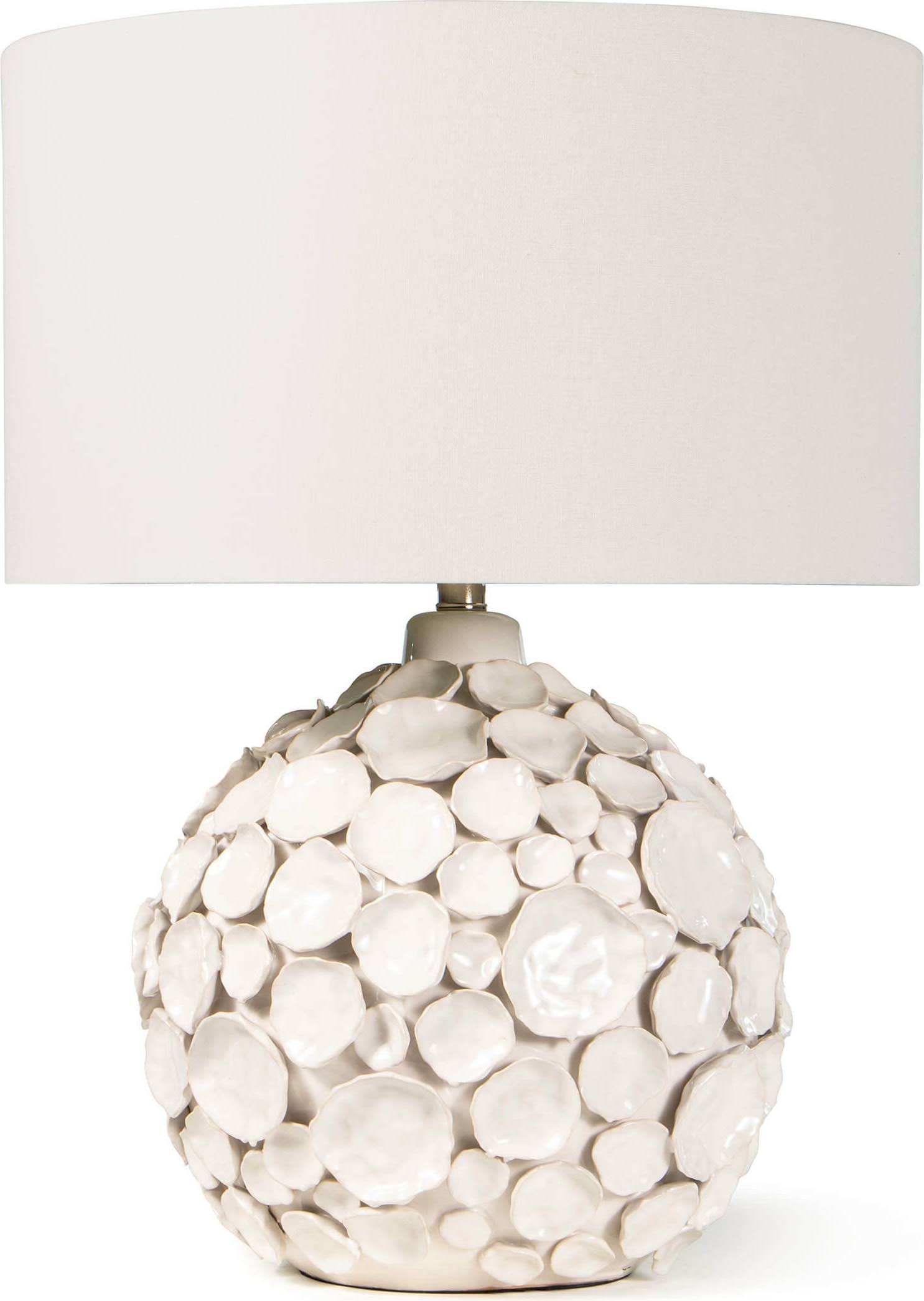 Regina Andrew Lucia Ceramic Table Lamp, White