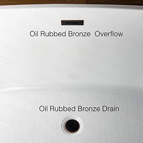 Pillow Bathtub, Oil-Rubbed Bronze