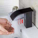 Bathroom Sink Faucet with Automatic Electronic Sensor
