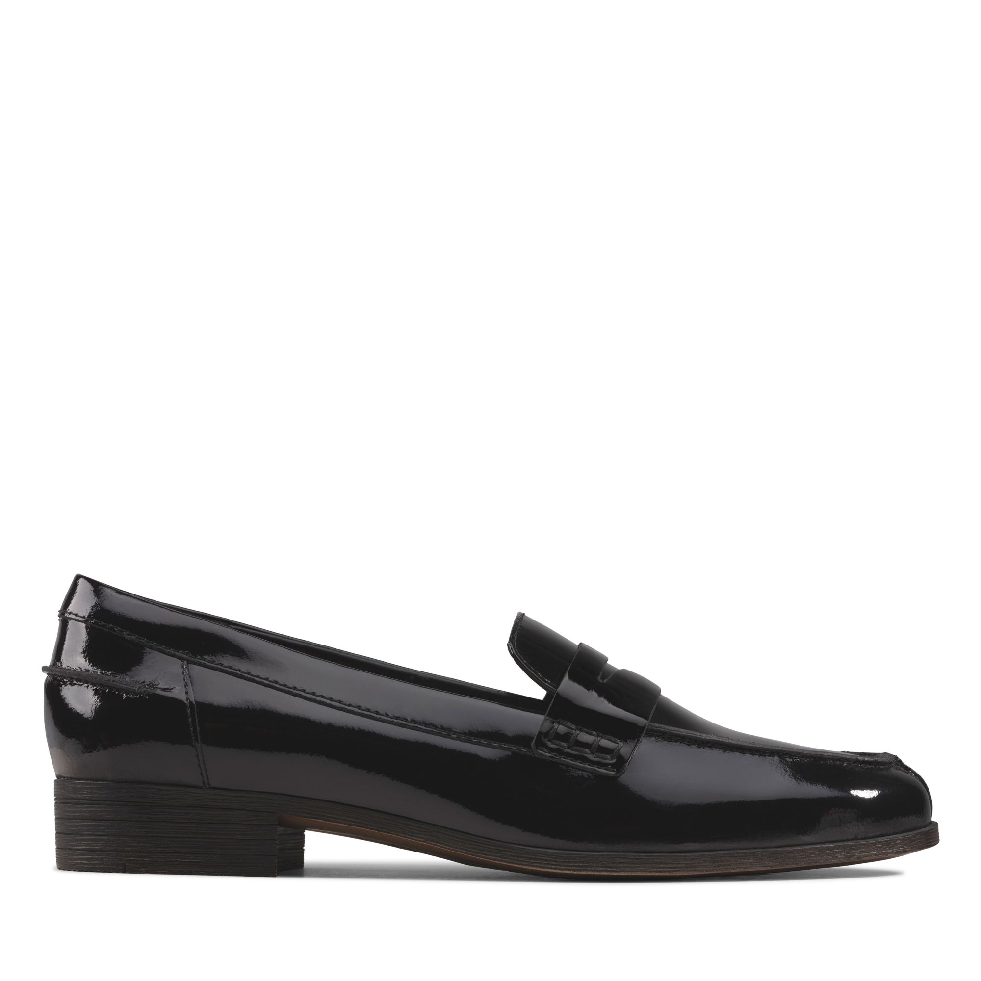 Women  Hamble Loafer Black Pat