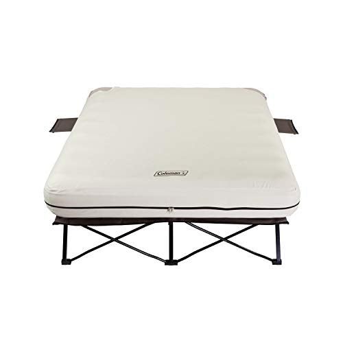 Coleman Camping Cot, Air Mattress, and Pump Combo | Folding Camp Cot