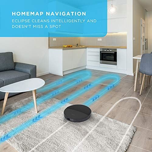 2-in-1 Robot Vacuum+ Mopping Enabled with Mapping Home Map Navigation