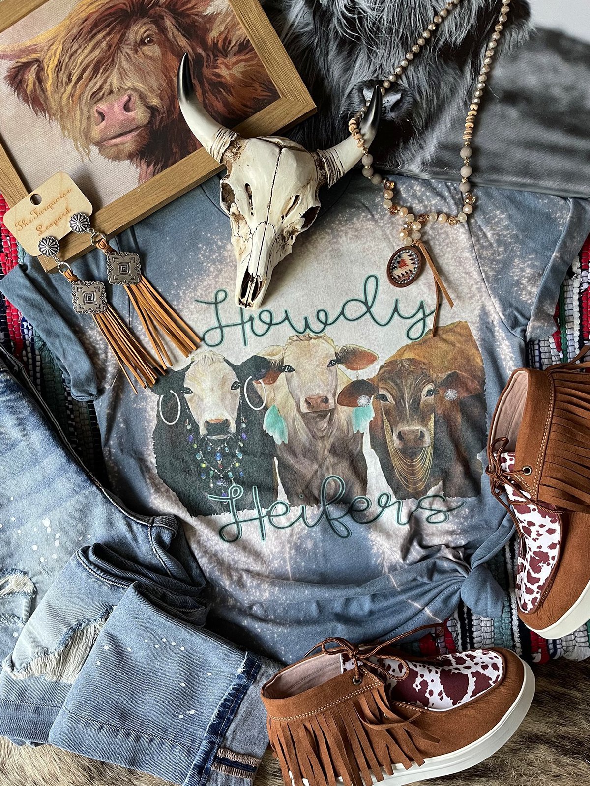 Casual Crew Neck Short Sleeve Printed Shirts & Tops