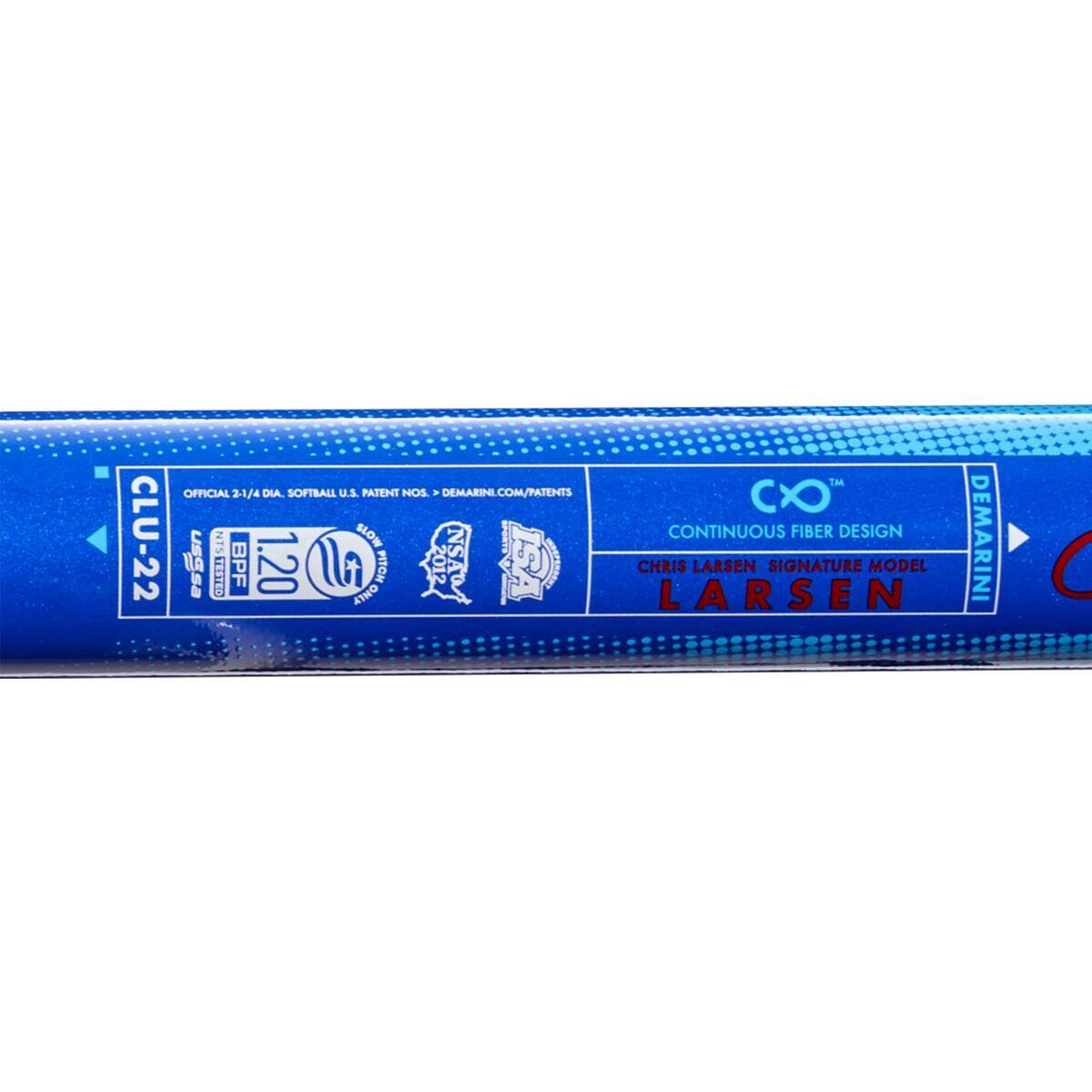 2022 DeMarini Chris Larsen 12x22 Nautalai USSSA Slowpitch Softball Bat 34 inch / 24 oz