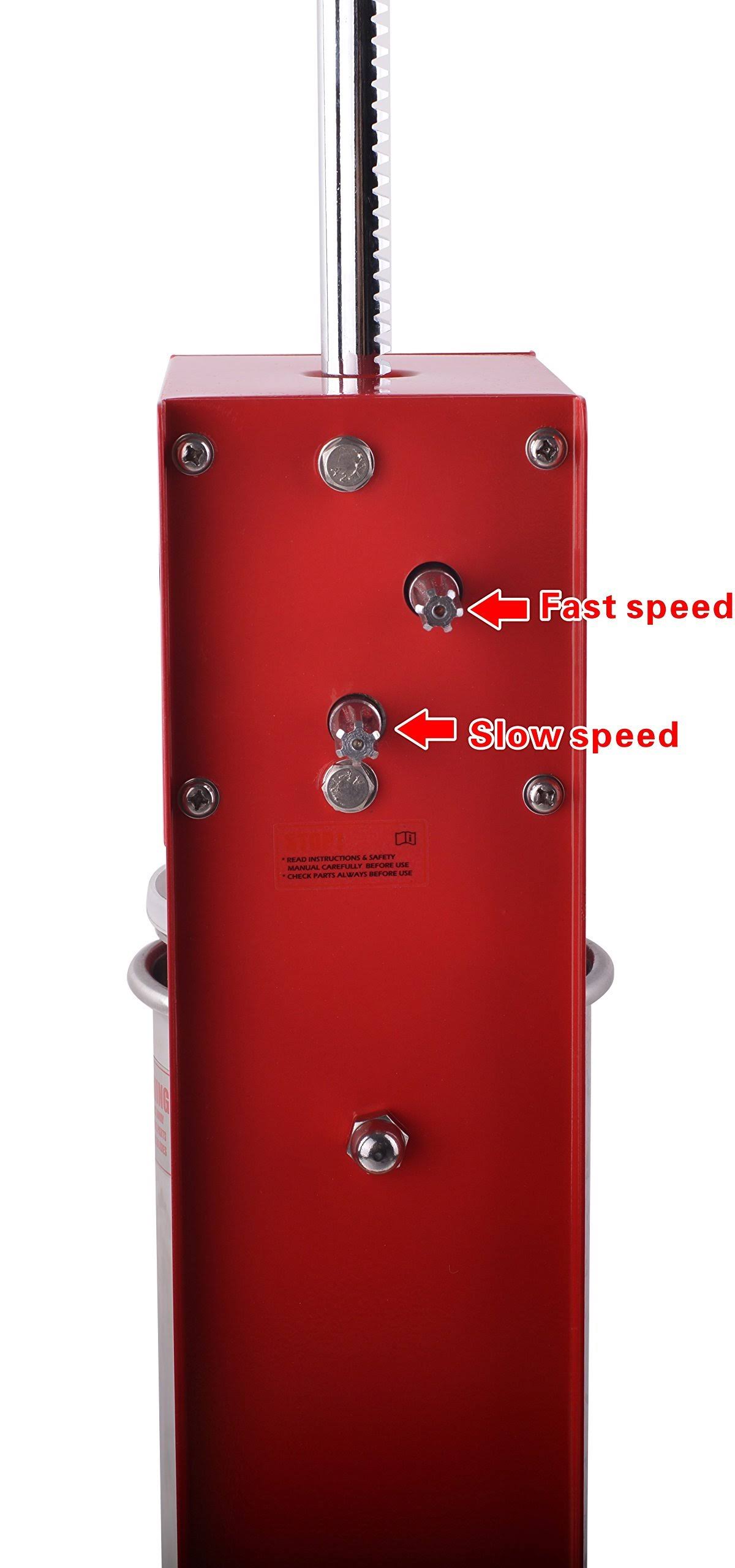 Hakka 15 Pound Sausage Stuffer 2 Speed Stainless Steel Vertical Sausage Maker