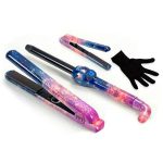 Galaxy Design (Includes 1.25��� Ceramic Straightener, Mini Flat Iron
