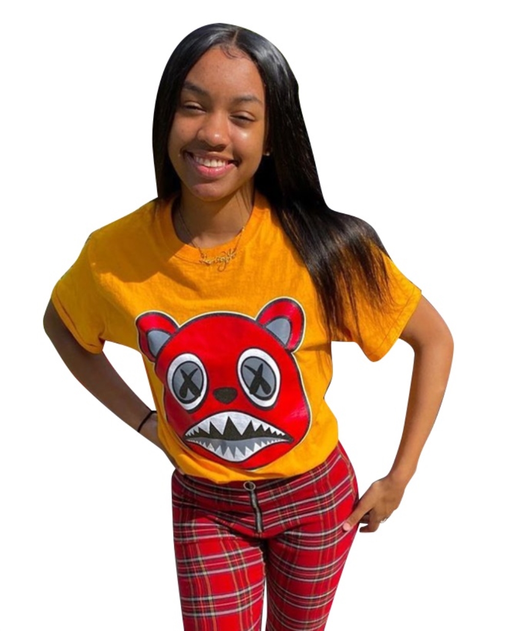 Summer Print O-Neck Shirt