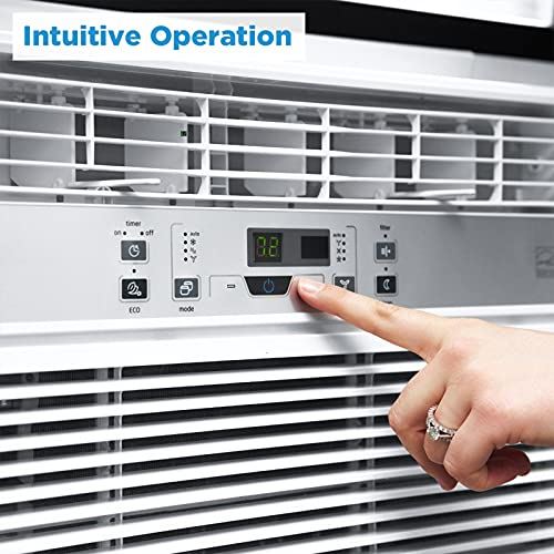 Window Air Conditioner, Fan-Cools with Cools, Circulates, Dehumidifies & Remote
