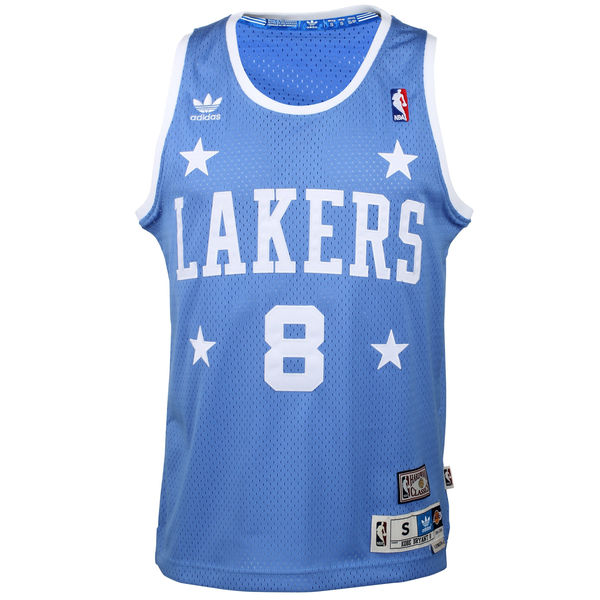 Kobe Bryant Los Angeles Lakers adidas Hardwood Classics Swingman Jersey – Royal Blue
