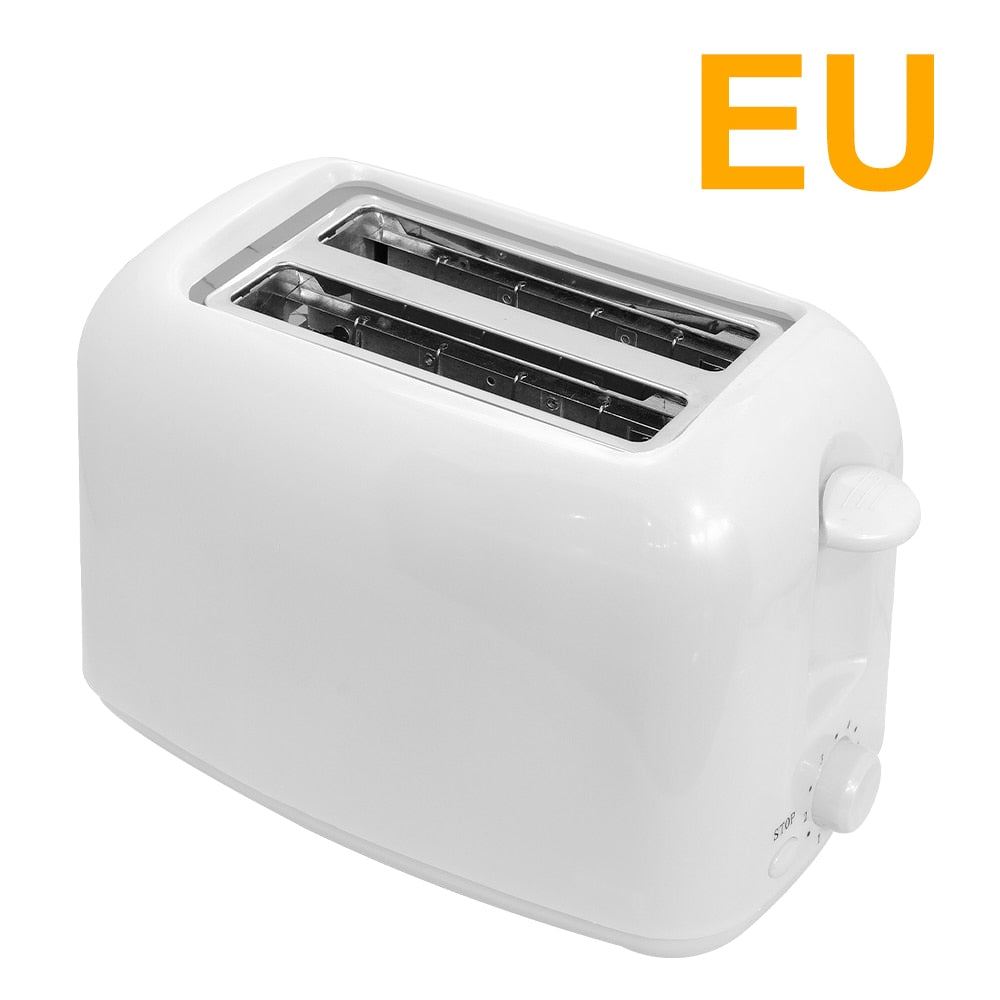 Electric Toaster 2 Slice Automatic Bread Baking Maker Breakfast Machine Toast Sandwich Grill Oven