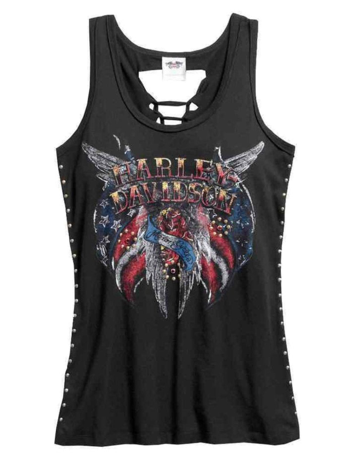 Casual Sleeveless Round Neck Plus Size Tops