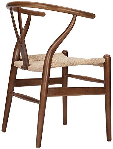 VODUR Wishbone Chair Natural Solid Wood Dining Chair/Hans Wegner Y-Shaped