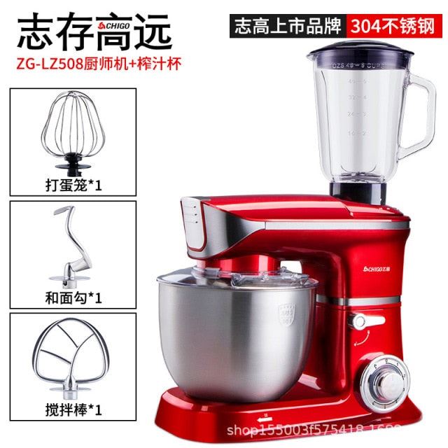 Electric Whisk Desktop Stand Mixer Household Multi-Functional Dough Cream Whipper Small Dough Mixer