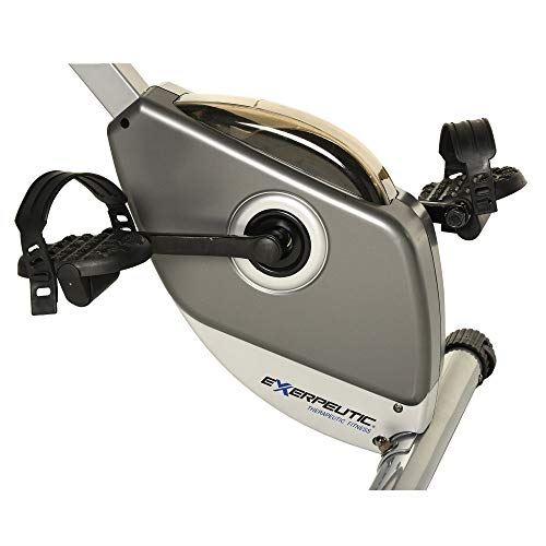 Exerpeutic Folding Magnetic Upright Exercise Bike