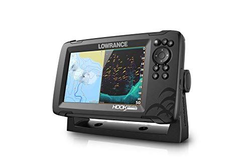 Lowrance HOOK Reveal 7x SplitShot �C 7-inch Fish Finder with SplitShot Transducer