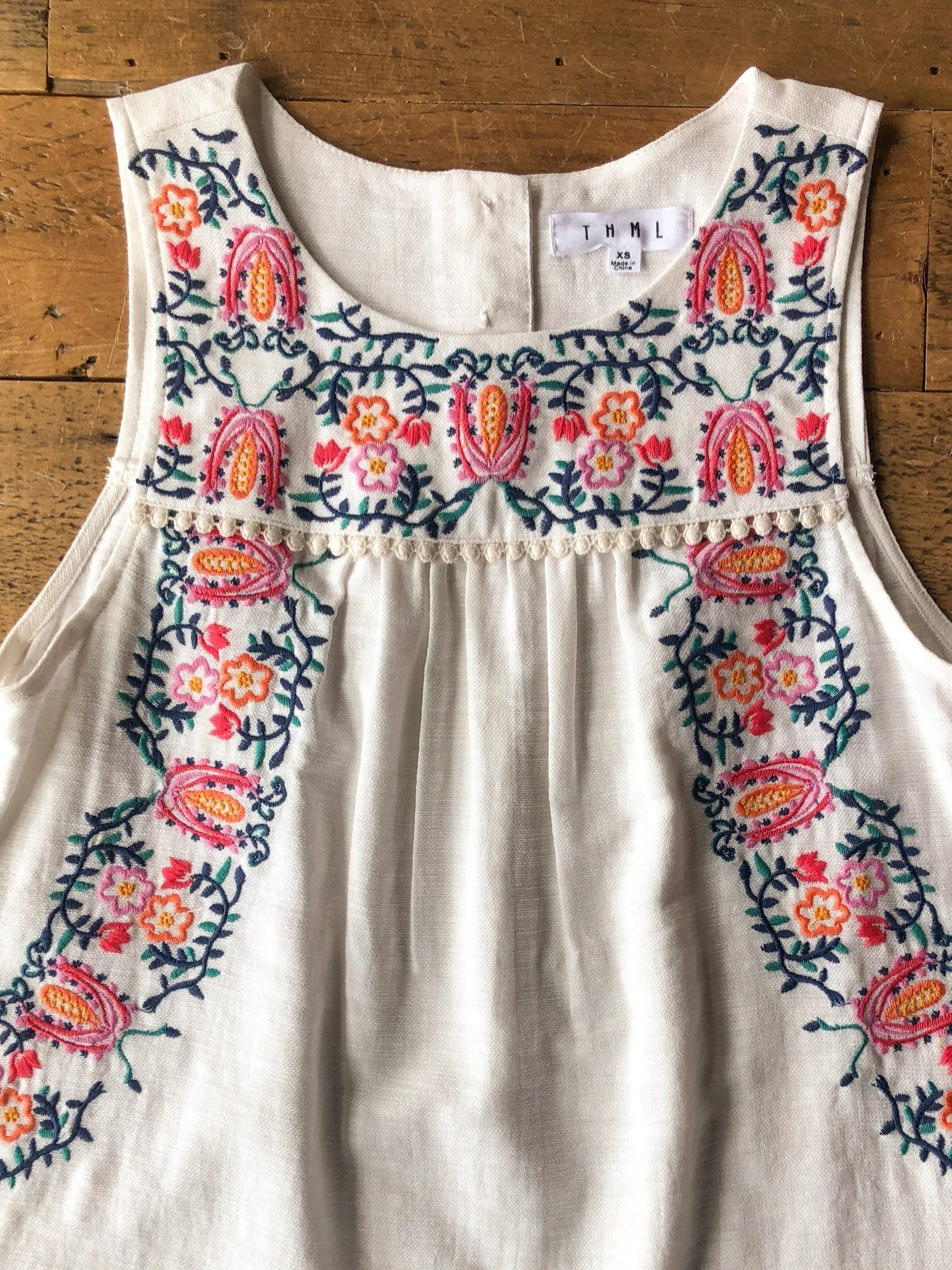 Crew Neck Casual A-Line Cotton-Blend Shirts & Tops