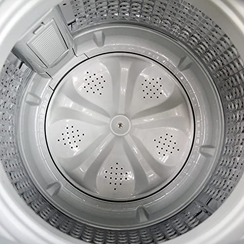 Machine, 10 Lbs Capacity, 3 Water Levels, 8 Programs, Compact Top Load Cloth