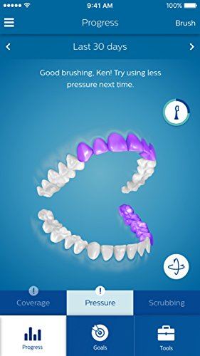 Smart 9300 Rechargeable Electric Power Toothbrush, Black, HX9903/11