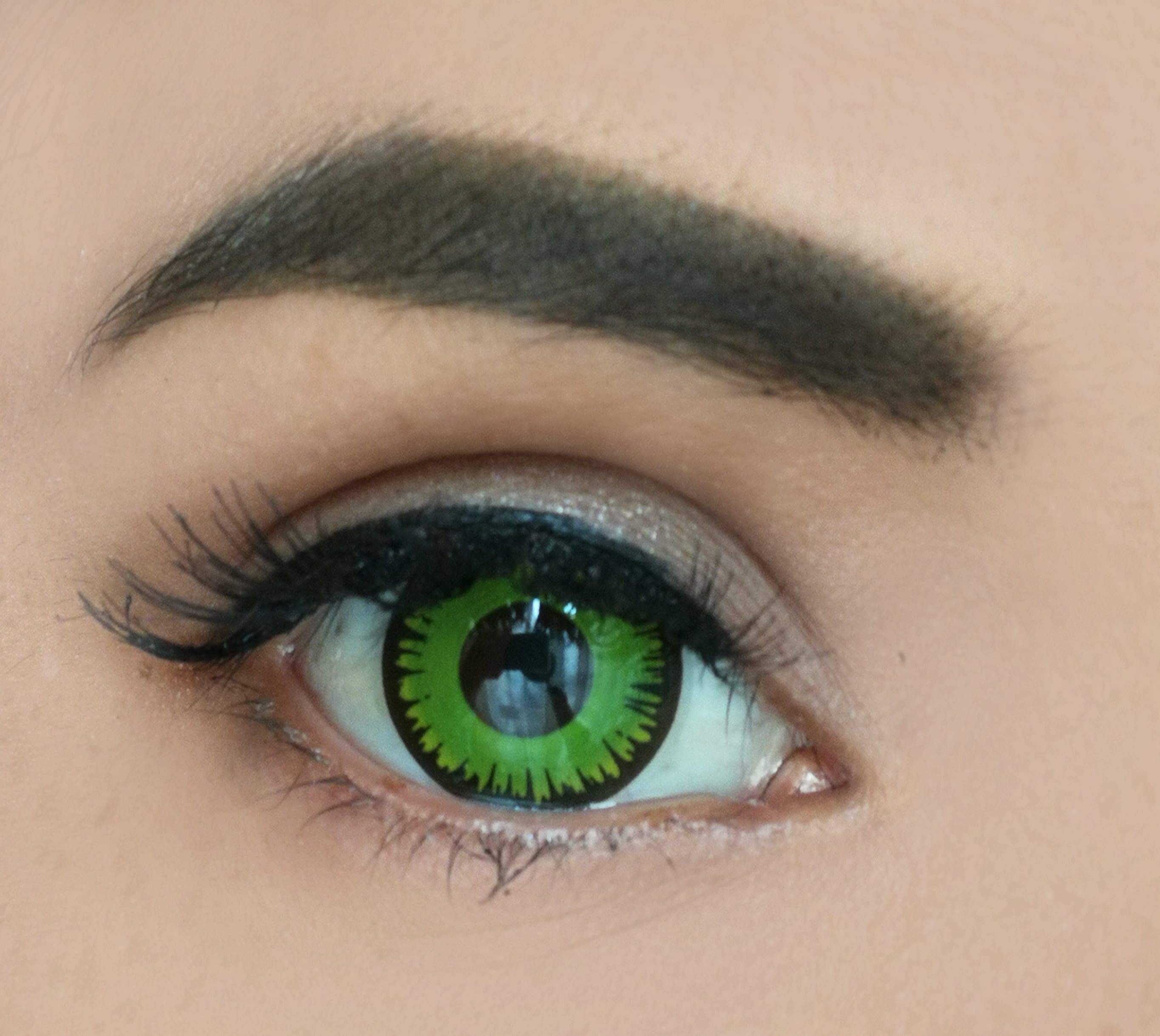 ��LENSPOEM��Solar Eclipse Halloween Contact Lenses