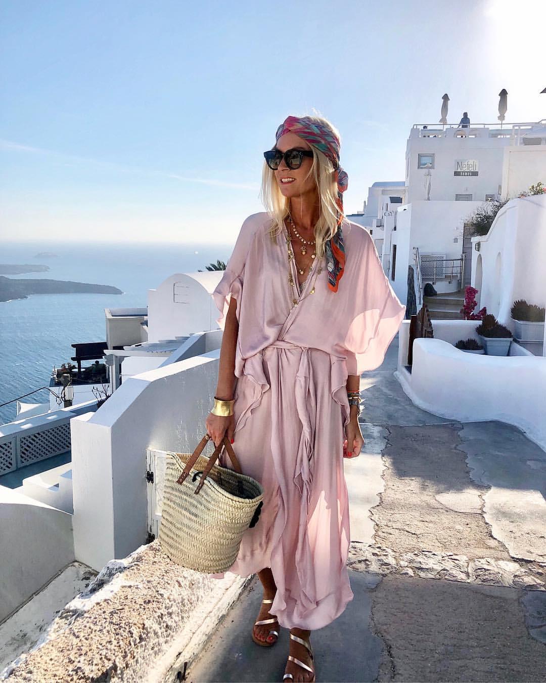 Women Summer Dress Daily Solid Pink Dress