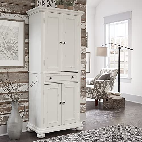 homestyles Dover 71.5 Inches High by 30 Inches Wide w/ Drawer & Adjustable Shelves
