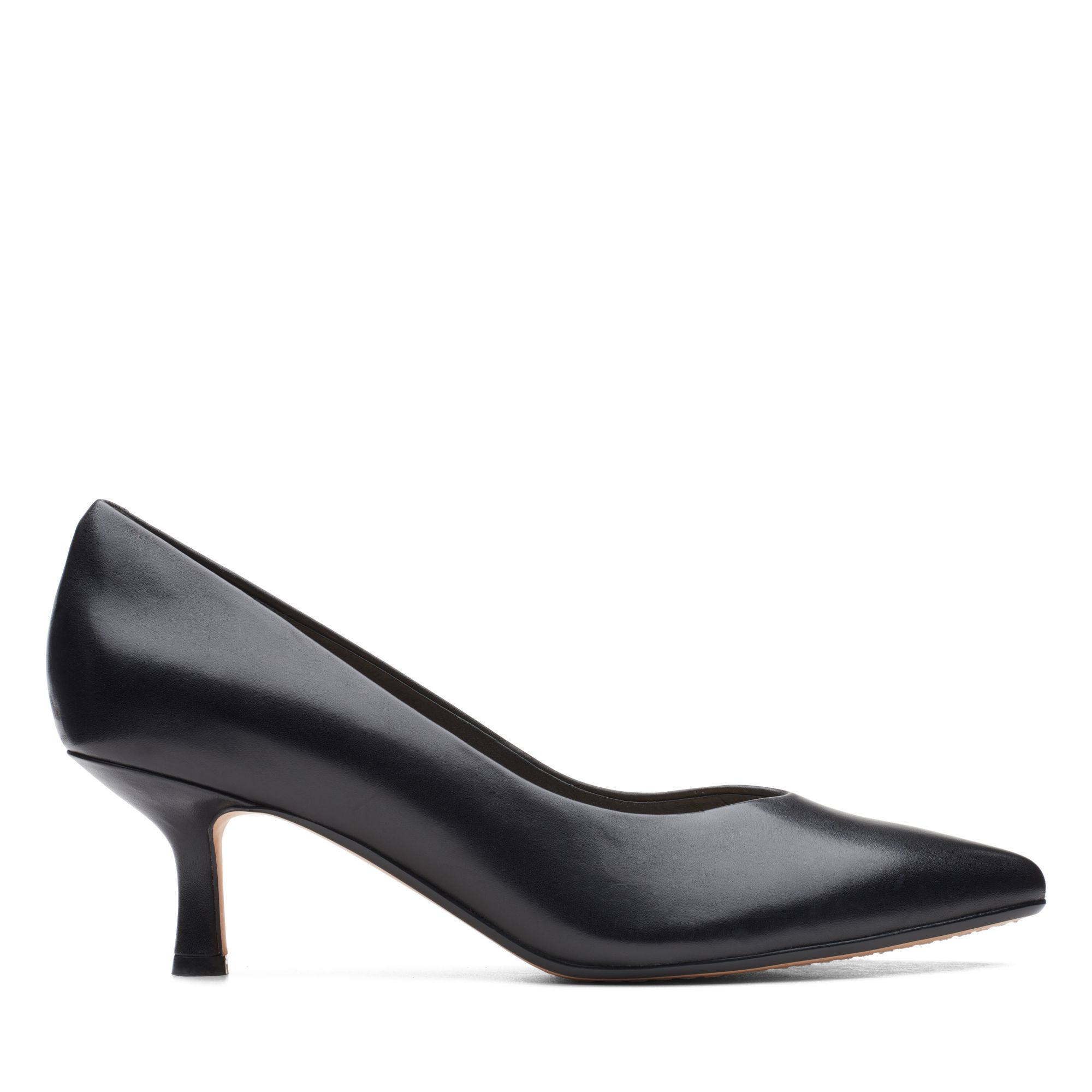Women  Violet 55 Court Black Leather