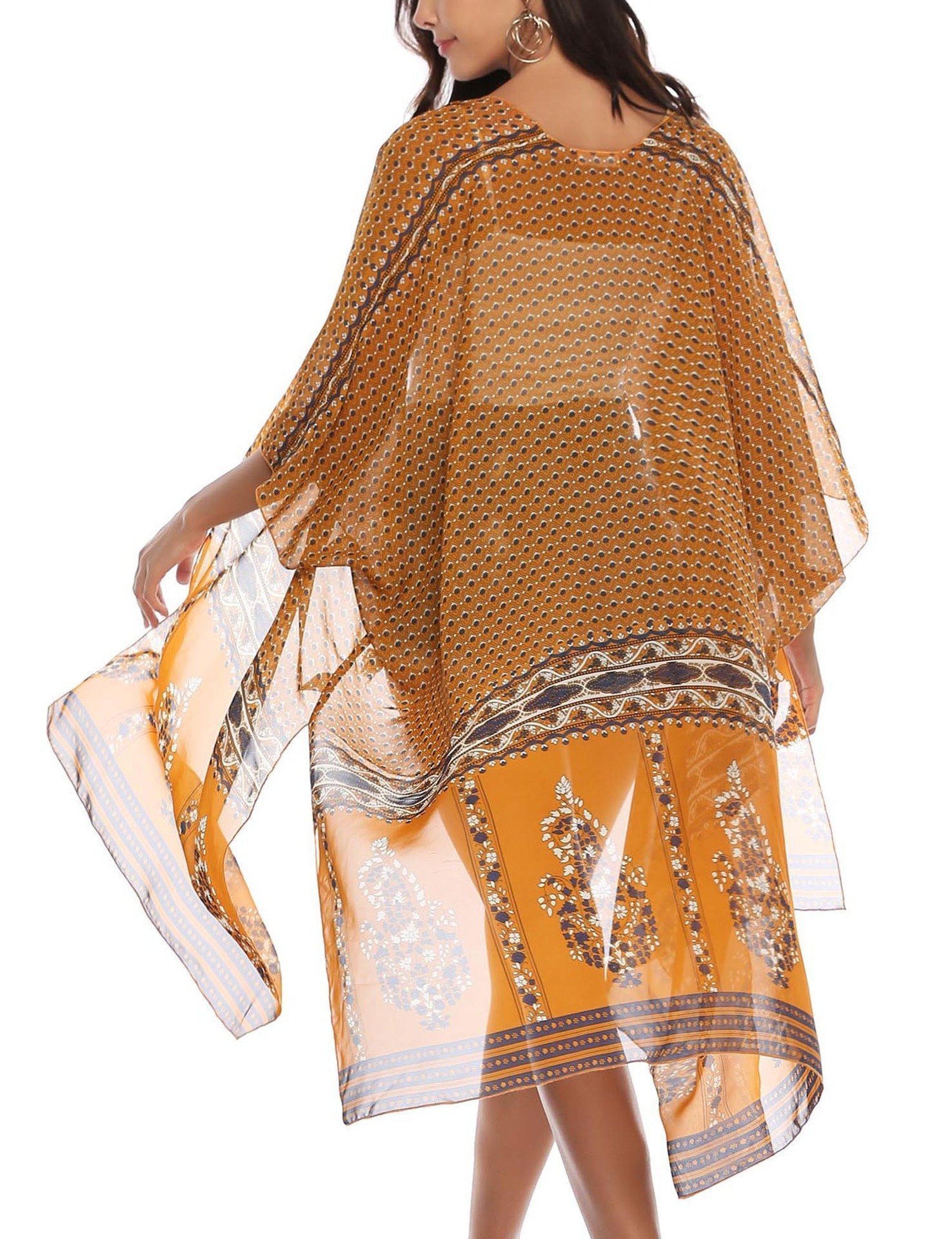 Casual Loose Sunscreen Printing Cardigan