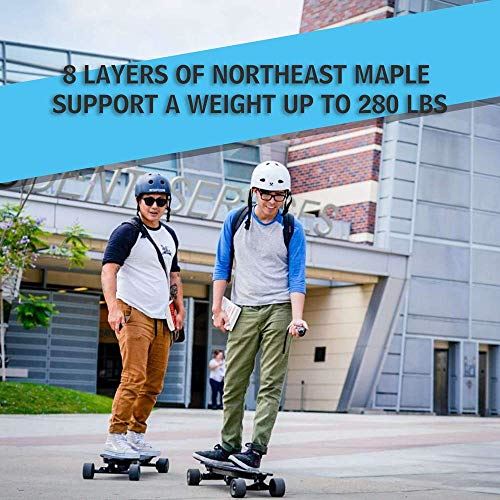 SKATEBOLT Electric Skateboard Longboard with Remote Controller, 25 MPH Top Speed