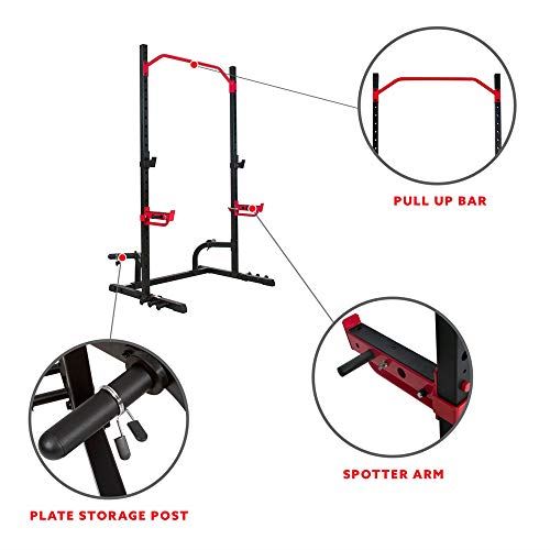 Sunny Health & Fitness Power Zone Squat Stand