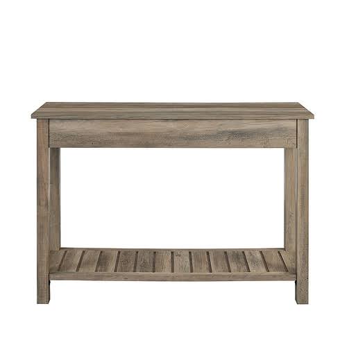 Walker Edison - Table - rectangular - gray wash