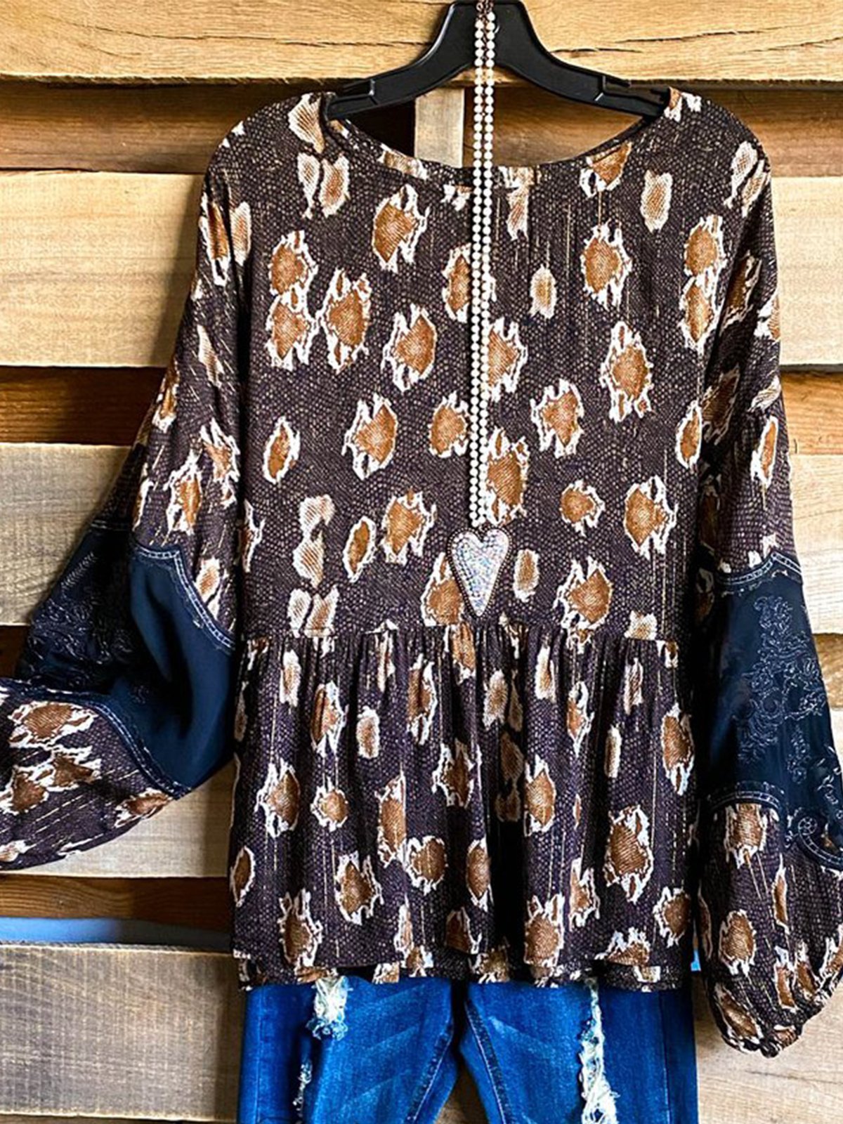 Crew Neck Shirts & Tops