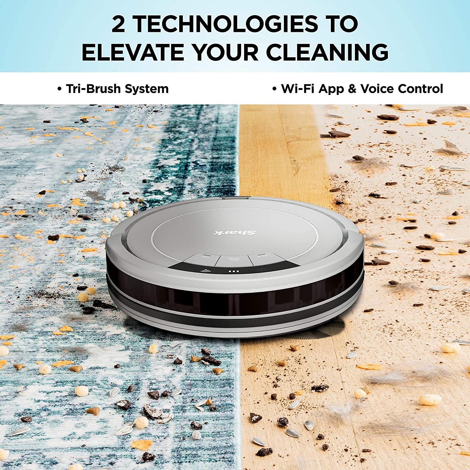 Robot Vacuum AV753, Wi Fi Connected/White
