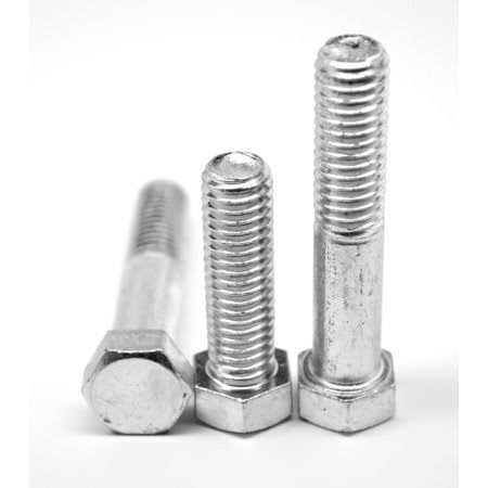 M20 x 2.50 x 230 mm (PT) Coarse Thread DIN 931 Class 8.8 Hex Cap Screw (Bolt) Medium Carbon Steel Zinc Plated Pk 30