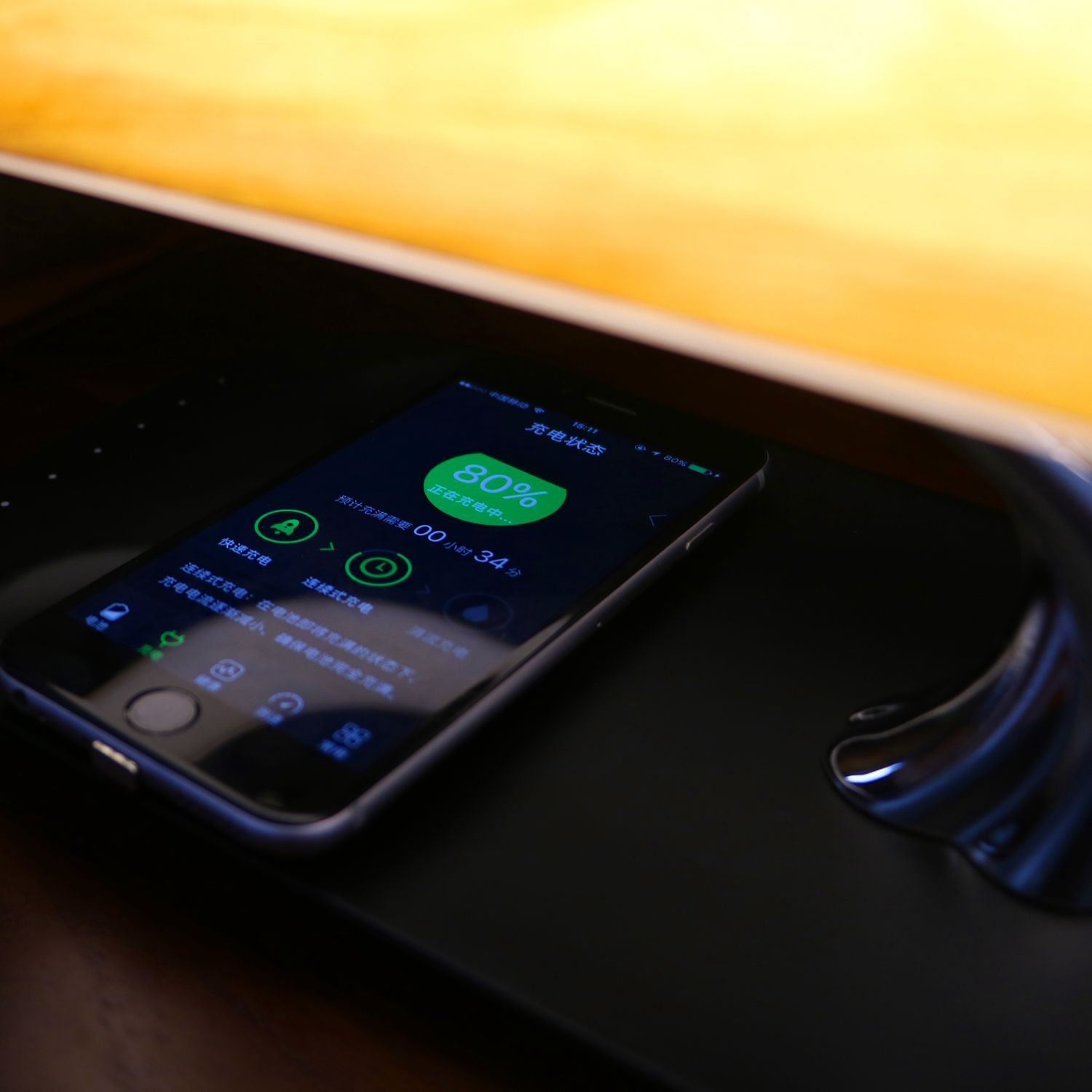 Dimmable Bluetooth Speaker Phone Charger Wireless Desk Lamp Bedside Lamp Table Light