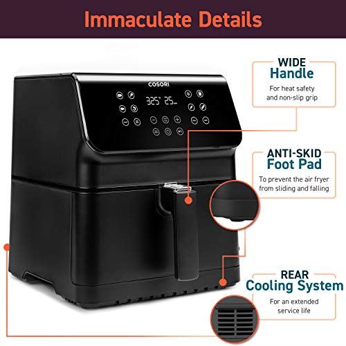 12-in-1 Large XL Air Fryer Oven with Upgrade Customizable 10 Presets