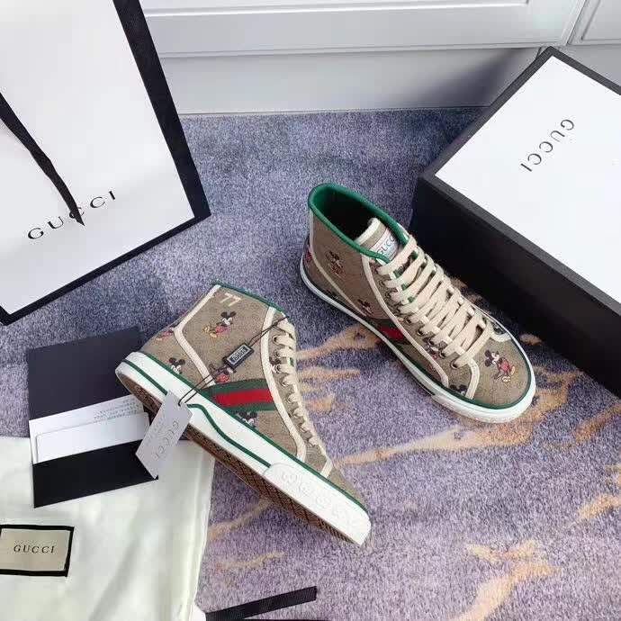 20秋季最新专柜款-古驰Gucci秋季新款1977系列高帮版！超经典好看 休闲运动百搭