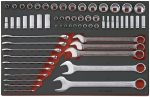 Teng Tools – 62 Piece SAE / Imperial Wrench / Socket Set in EVA – TEN-O-TTEAF62
