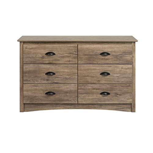 Prepac Salt Spring Condo Dresser with 6-Drawer