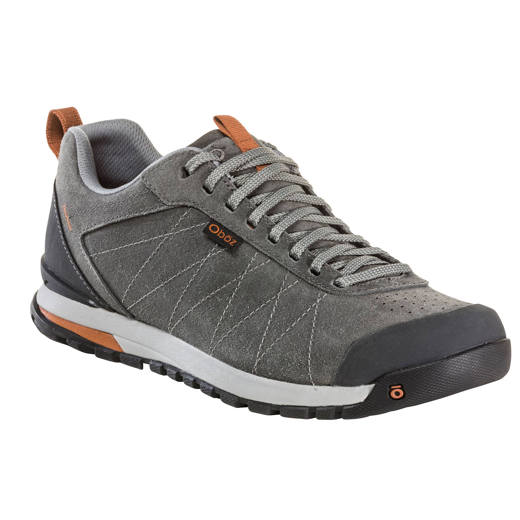 Oboz Men&s Bozeman Low Leather, Charcoal / 9
