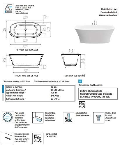 Freestanding Renovation Bathtub 67