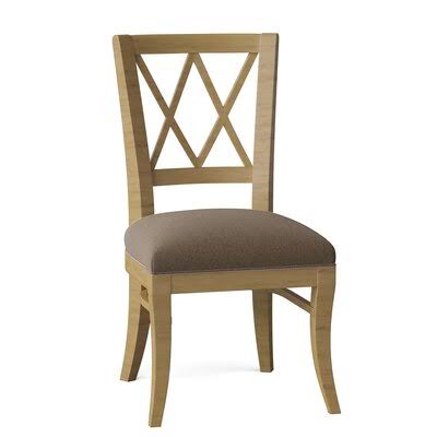 Portsmouth Cross Back Side Chair Fairfield Chair Gray