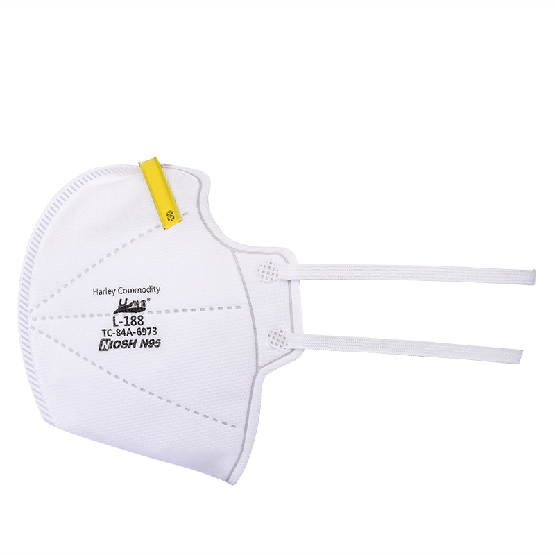 NIOSH N95 Face Mask Particulate Respirator White, Set of 20 PCS In Box