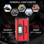 AsperX Jump Starter Car Booster Battery Starter Emergency Charging Device