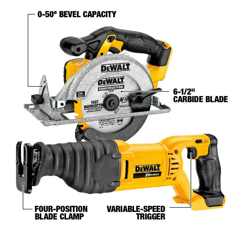 DEWALT DCK940D2 9-Tool Combo Kit - 20V MAX w/ (2) 2Ah Batteries New
